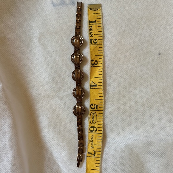 Copper Tone Studded Circle and - Picture 9 of 9